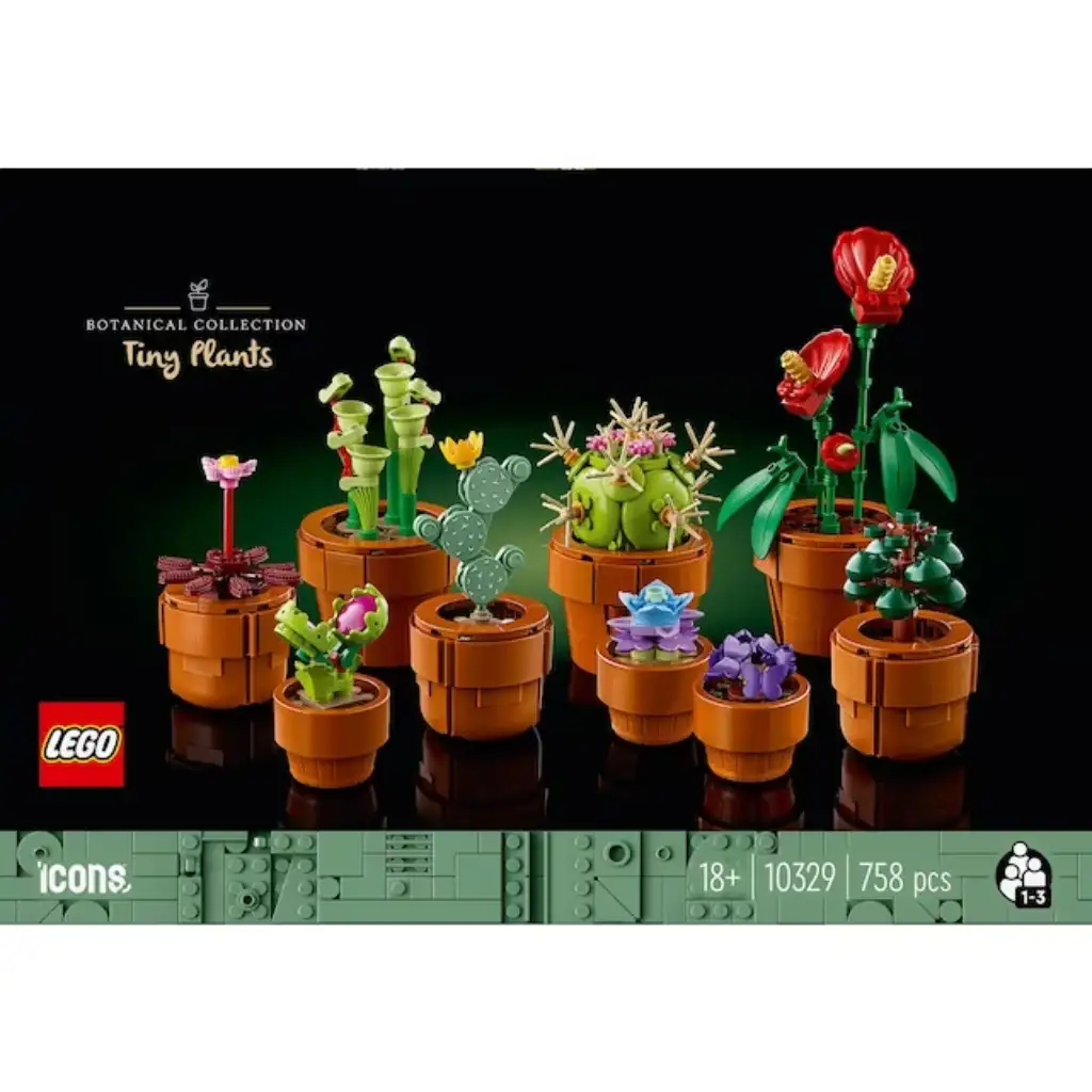 Lego® Icons: Malé kvetináče s rastlinami (10329) kép 8