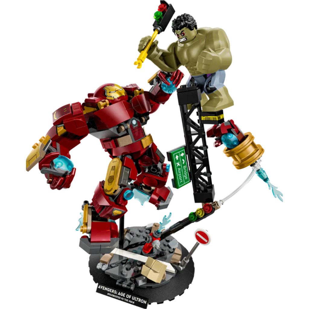 LEGO® Marvel: Obrovský súboj Hulkbustera a Hulka (76343) kép 2