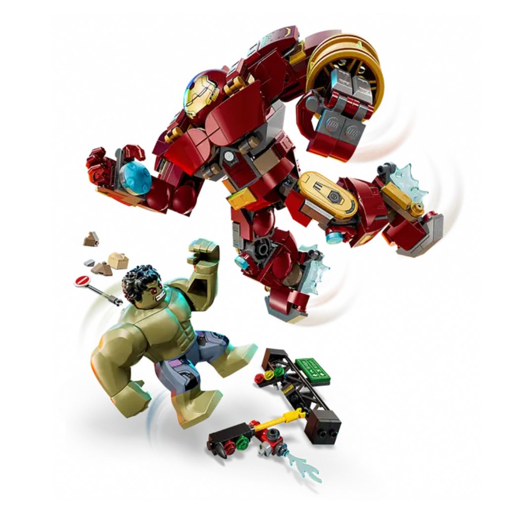 LEGO® Marvel: Obrovský súboj Hulkbustera a Hulka (76343) kép 3
