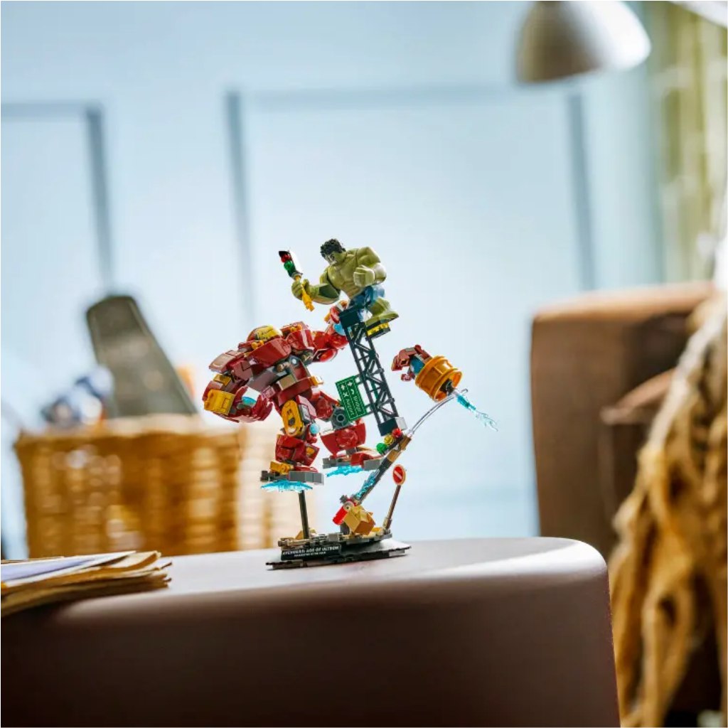 LEGO® Marvel: Obrovský súboj Hulkbustera a Hulka (76343) kép 4