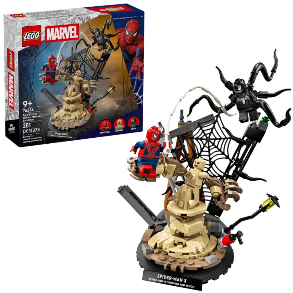 LEGO® Marvel: Súboj Spider-Mana a Sandmana (76334)