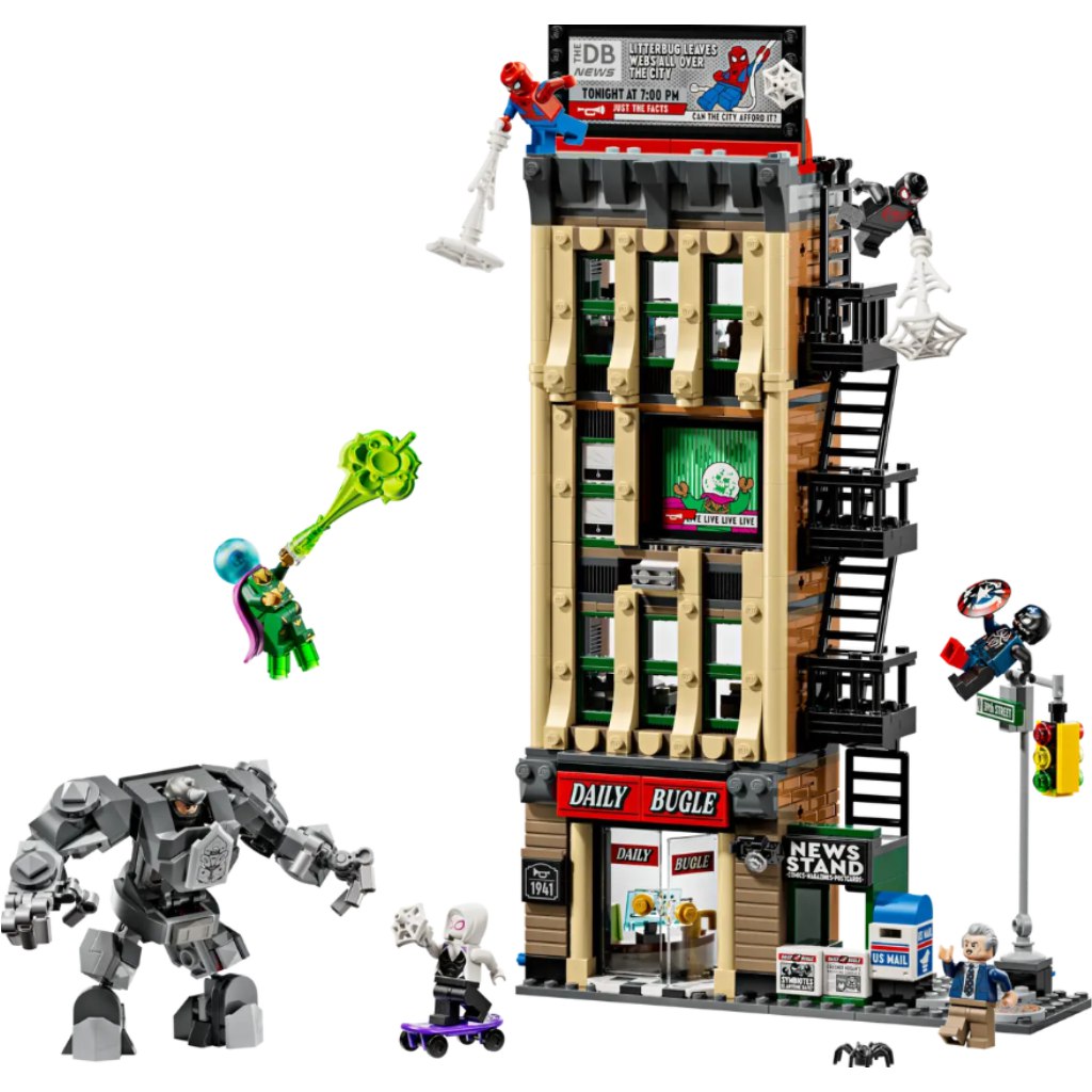 LEGO® Marvel: Spider-Man vs. Mysterio: Denný Bugle (76342) kép 2