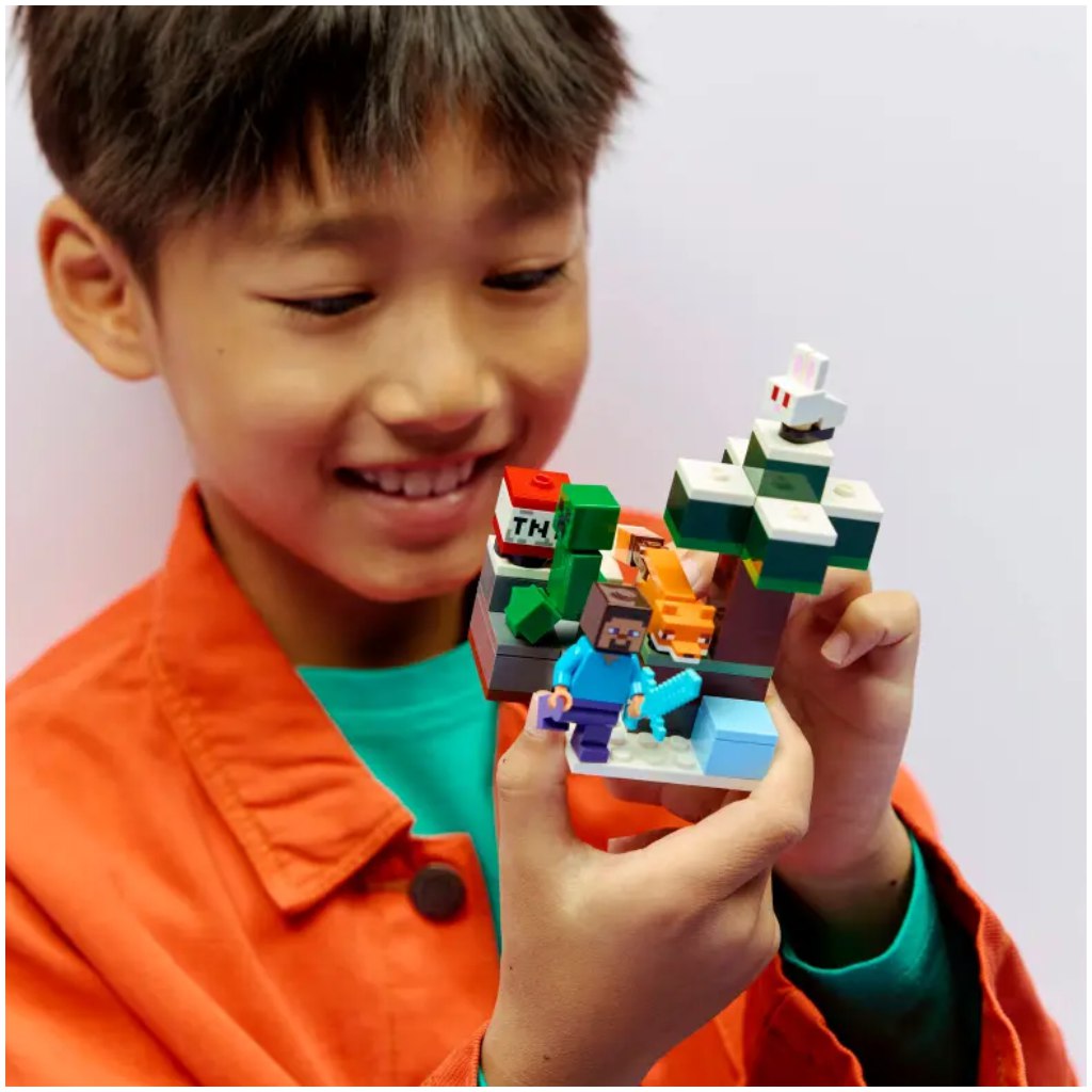 LEGO® Minecraft: Steve tajgai kalandjai (21583) kép 3