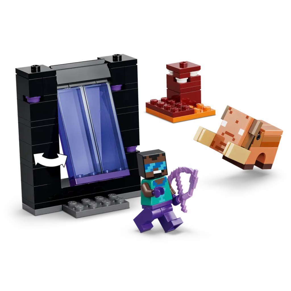LEGO® Minecraft: Cesta k bráne do Podsvetia a ku Koncovému portálu (21584) kép 3