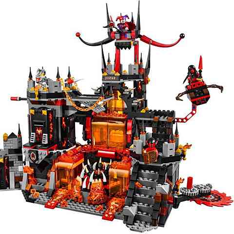 LEGO® Nexo Knights: Jestro vulkáni búvóhelye (70323) kép 7