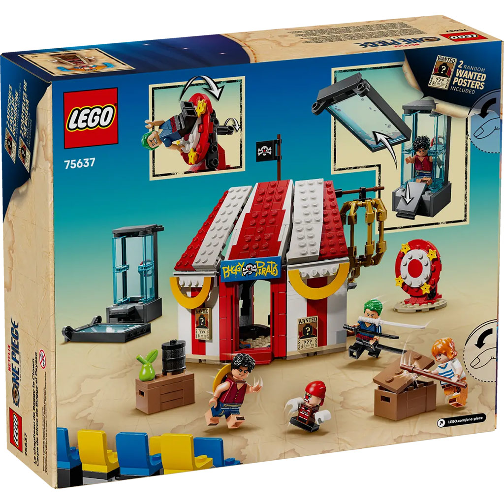 LEGO® One Piece: Cirkusový stan Klauna Buggyho (75637) kép 6
