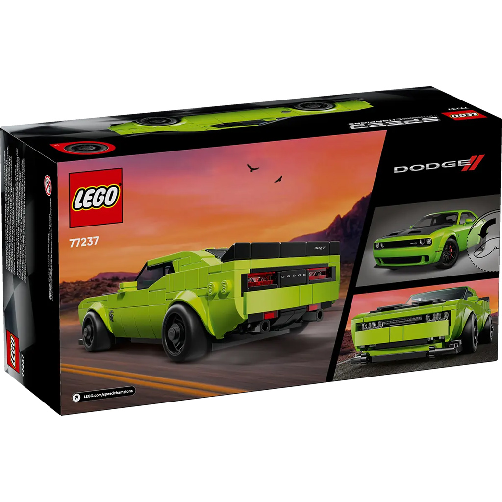 LEGO® Speed Champions: športové auto Dodge Challenger SRT Hellcat (77237) kép 7