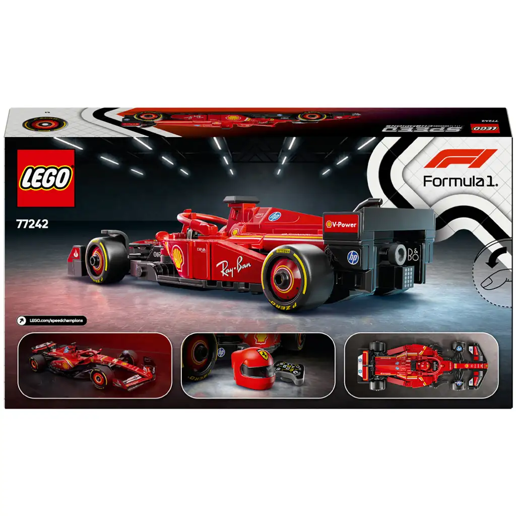 LEGO® Speed Champions: Ferrari SF-24 F1® pretekárske auto (77242) kép 2