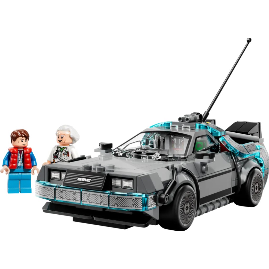 LEGO® Speed Champions: Stroj času z filmu Návrat do budúcnosti (77256) kép 2
