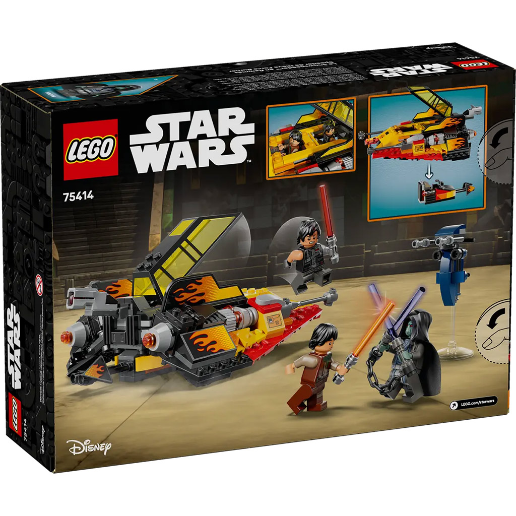 LEGO® Star Wars™: Force Burner snežný klzák (75414) kép 6