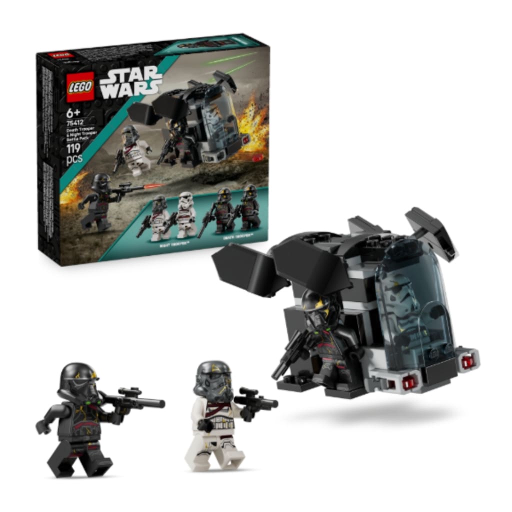 LEGO® Star Wars™: Balíček bojovníkov so strážcom Hviezdnej smrti a Night Trooperom (75412)