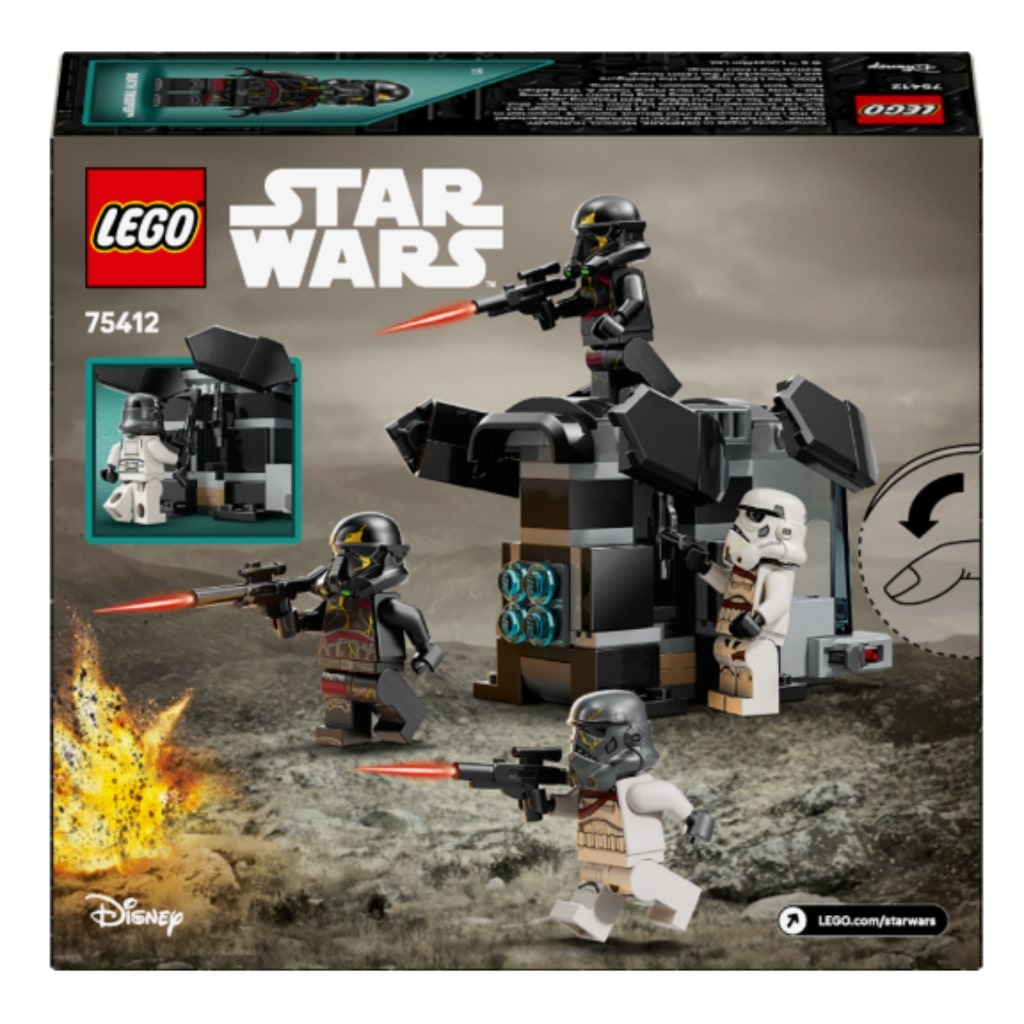 LEGO® Star Wars™: Balíček bojovníkov so strážcom Hviezdnej smrti a Night Trooperom (75412) kép 2