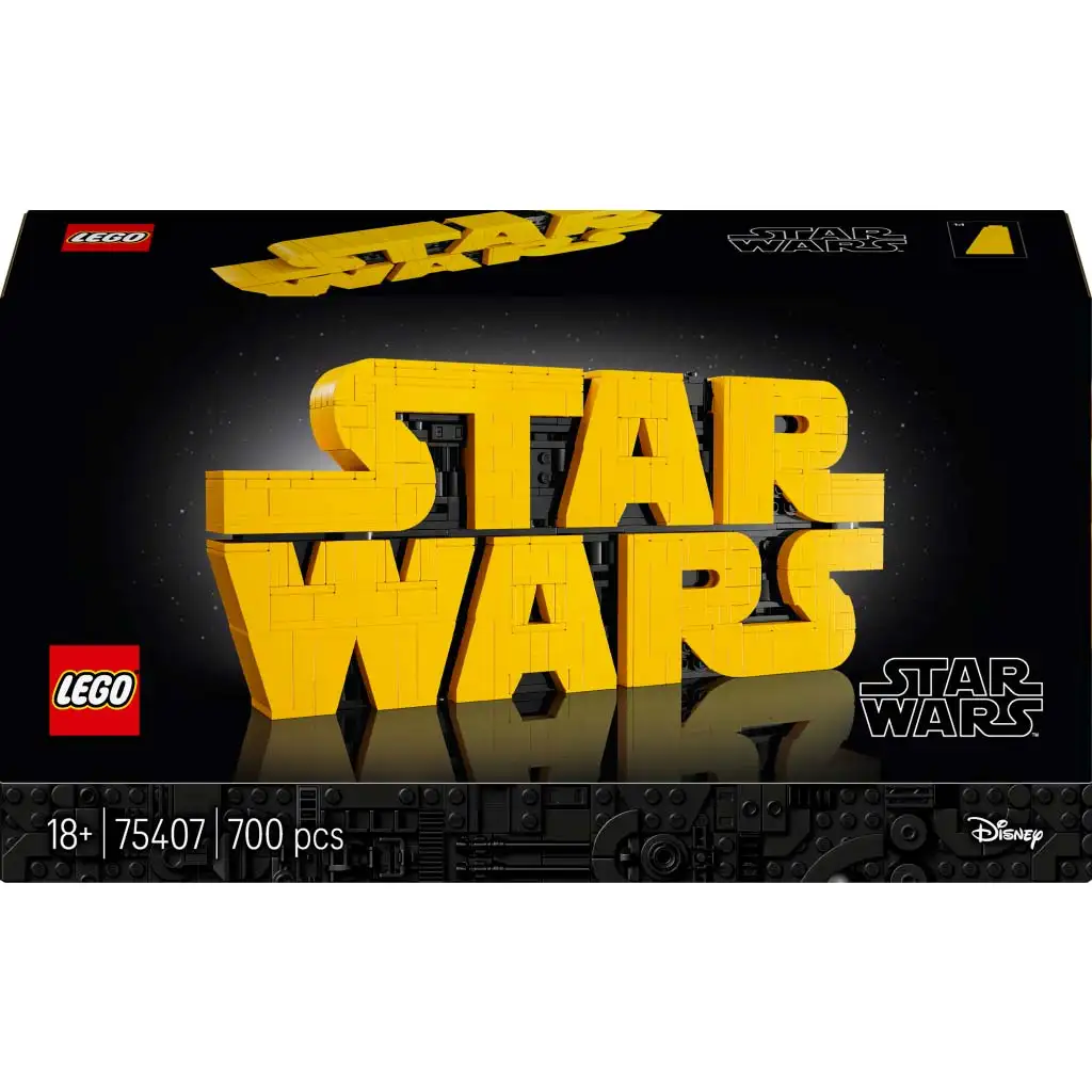 LEGO® Star Wars™: Logo Star Wars™ postavené z kociek (75407)