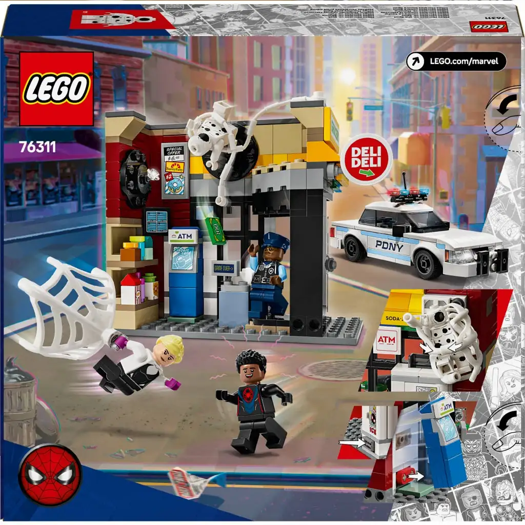 LEGO® Super Heroes: Marvel Pókverzum - Miles Morales vs. Škvrna kép 5