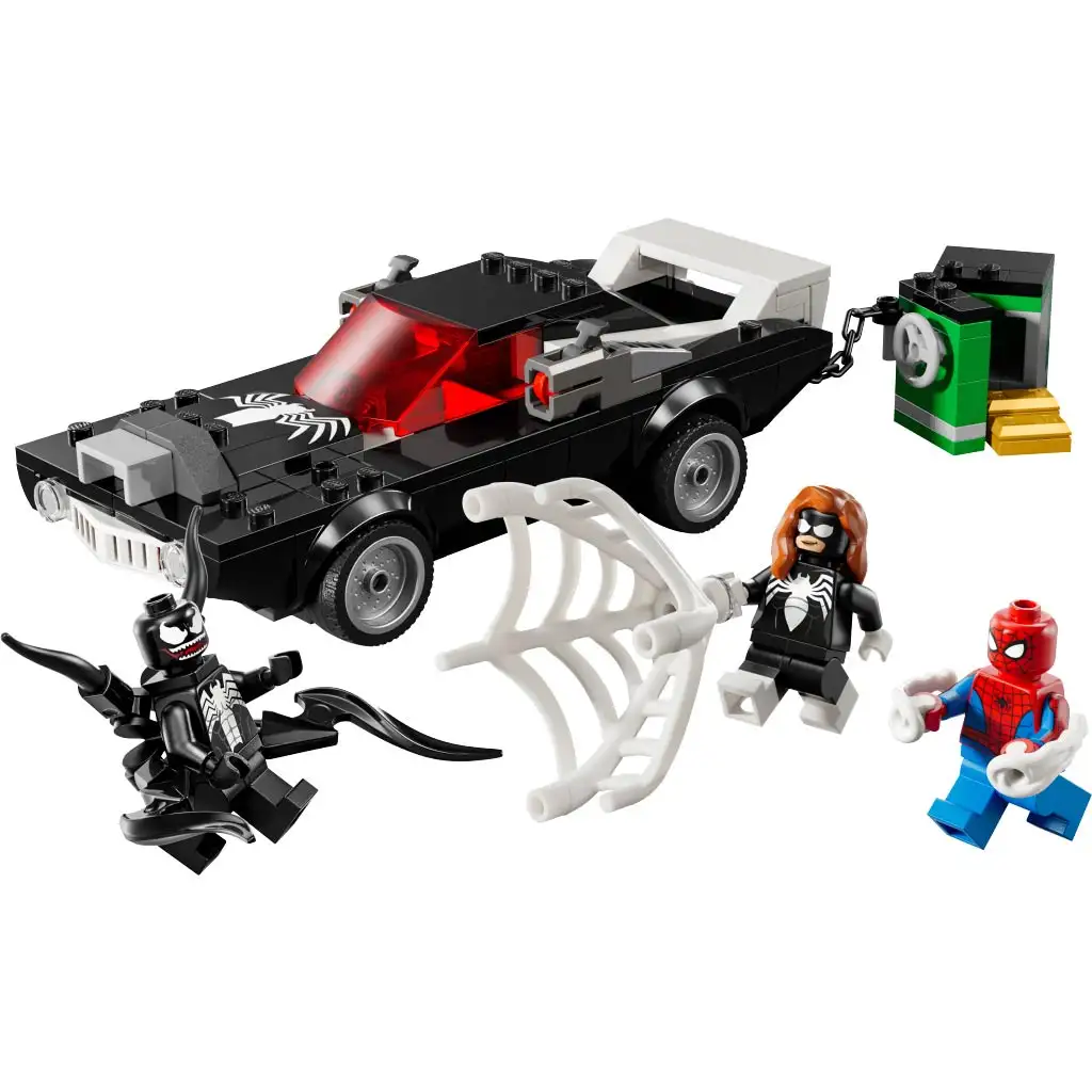 LEGO® Super Heroes: Marvel - Spider-Man vs. Venom športové auto (76309) kép 2