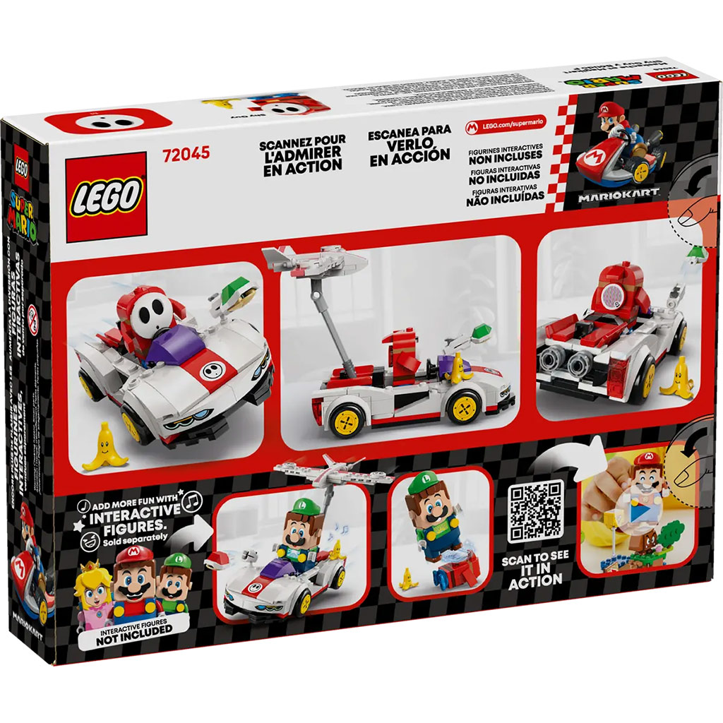 LEGO® Super Mario™: Mario Kart™ – Shy Guy a P-Wing (72045) kép 8