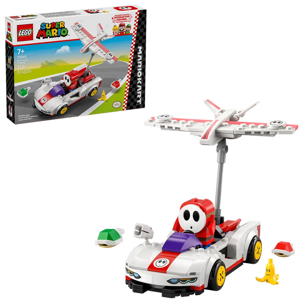 LEGO® Super Mario™: Mario Kart™ – Shy Guy a P-Wing (72045)