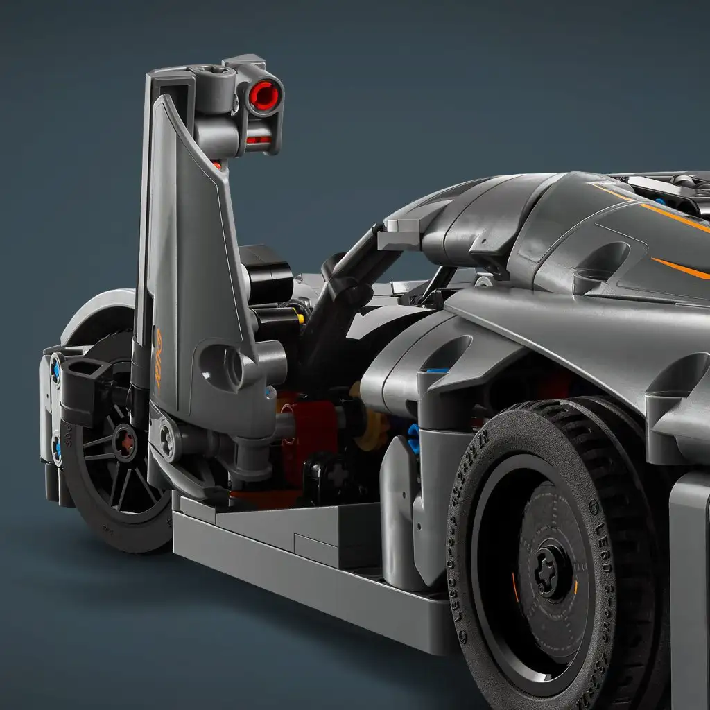 LEGO® Technic: Koenigsegg Jesko Absolut szürke hiperautó (42173) kép 5