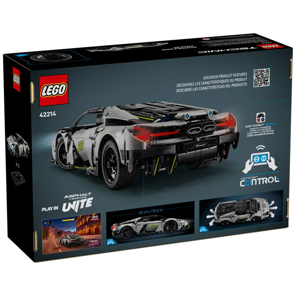 LEGO® Technic: Lamborghini Revuelto szuper sportautó (42214) kép 6