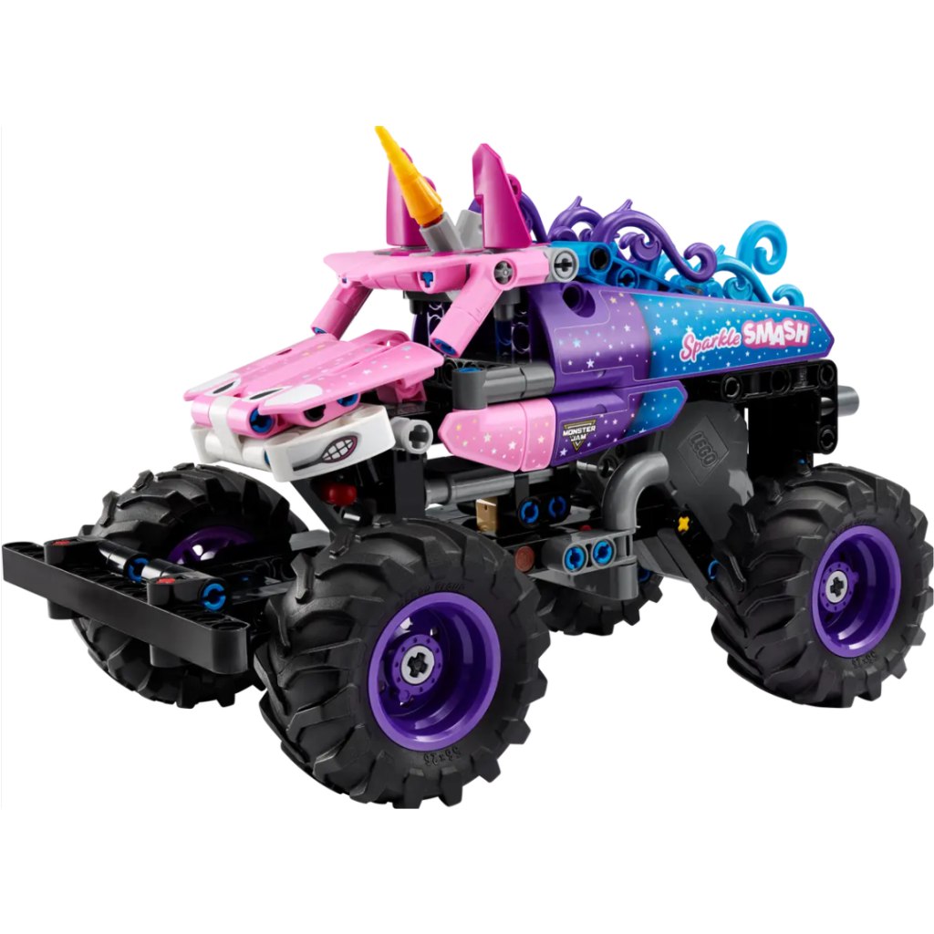 LEGO® Technic: Monster Jam™ Sparkle Smash™ – autíčko na spätný chod (42220) kép 2