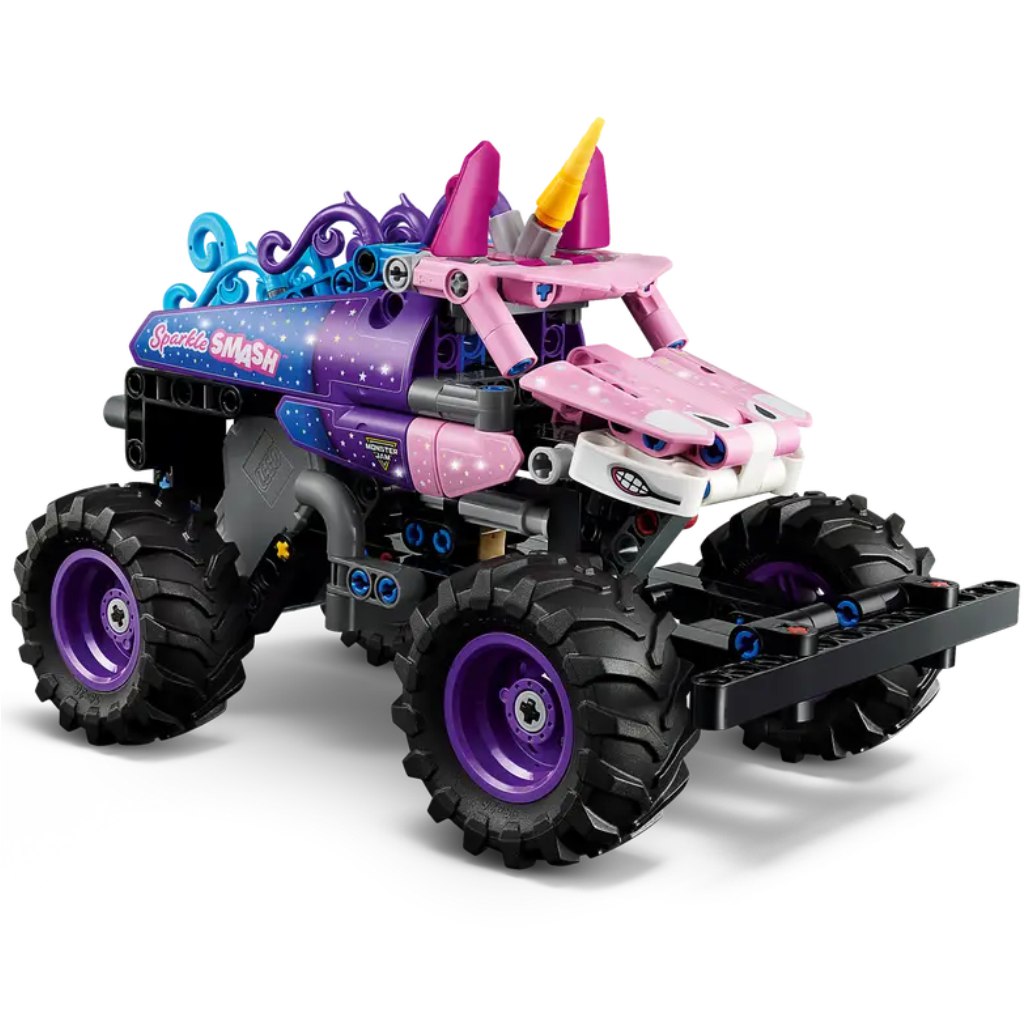 LEGO® Technic: Monster Jam™ Sparkle Smash™ – autíčko na spätný chod (42220) kép 3