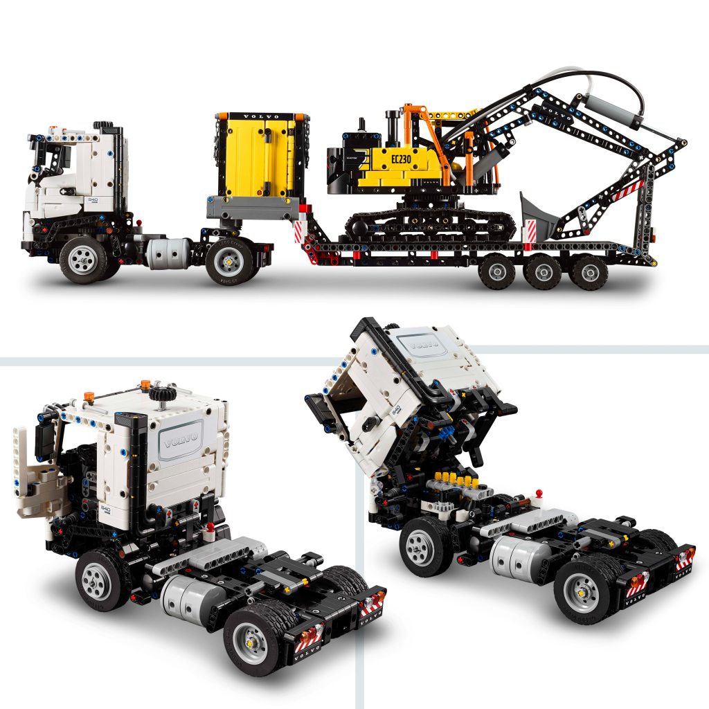 LEGO® Technic: Volvo FMX teherautó és EC230 elektromos markoló (42175) kép 3
