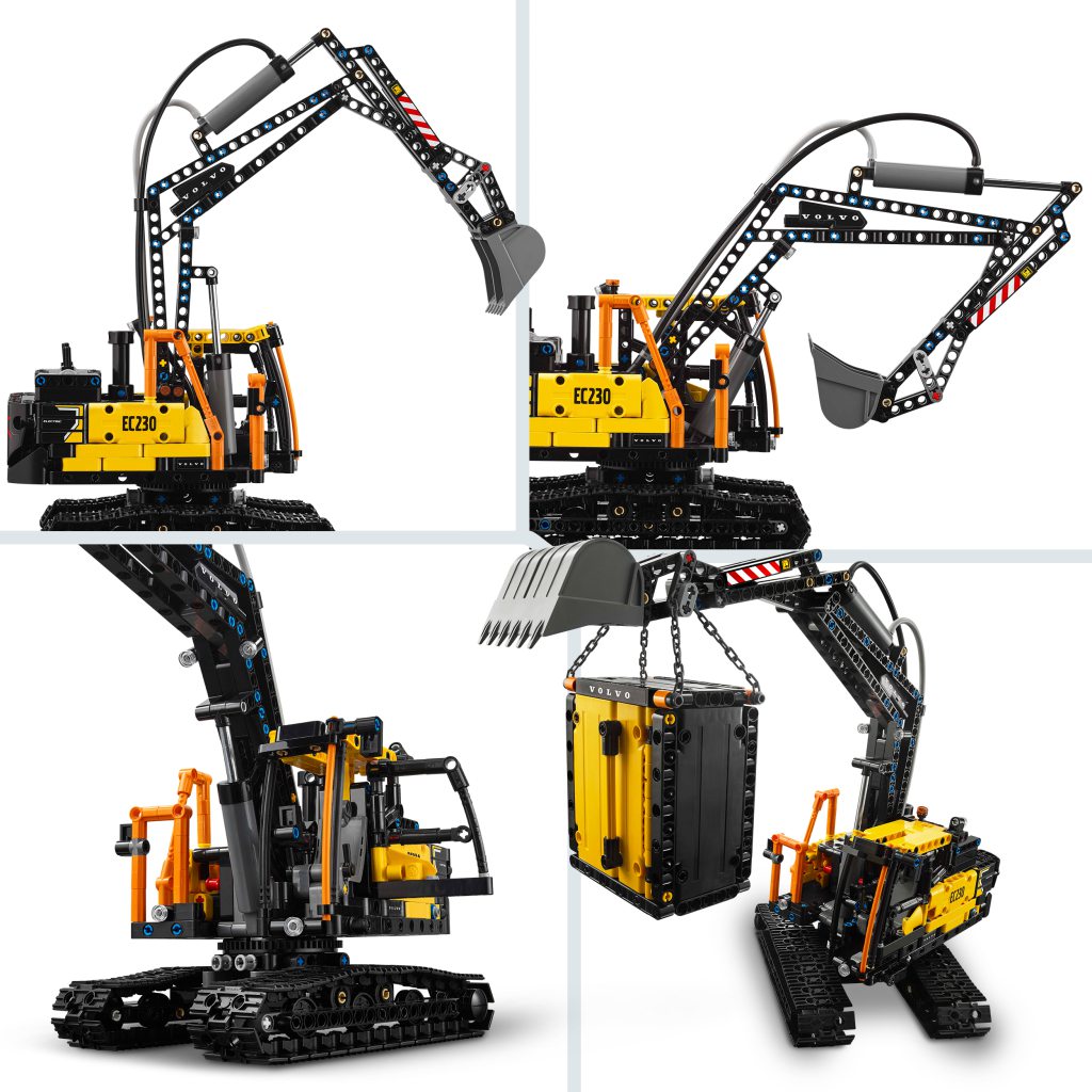 LEGO® Technic: Volvo FMX teherautó és EC230 elektromos markoló (42175) kép 2