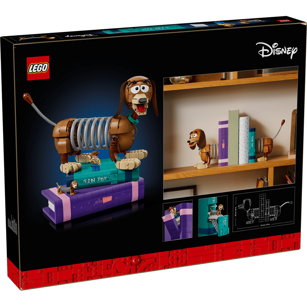LEGO® Disney™ Toy Story: Slinky kutya könyvtámasz (43301) kép 10