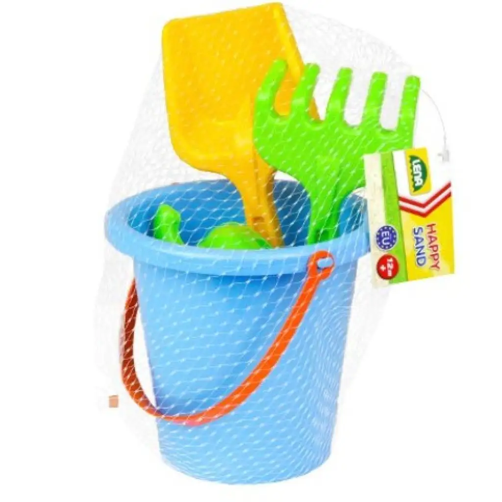 LENA: 6-dielny set do piesku s vedierkom