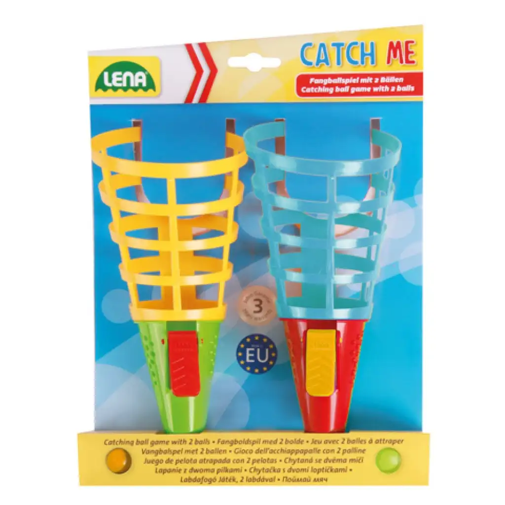 LENA: Zručná loptová hra s dvojitým lievikom