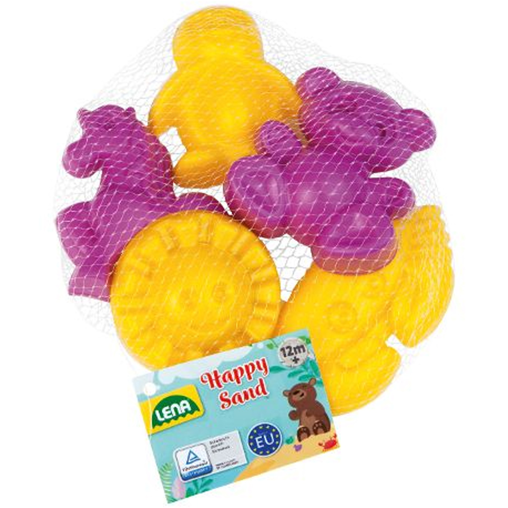 LENA: Sada do pieskoviska s jednorožcom v sieti, 5-dielna