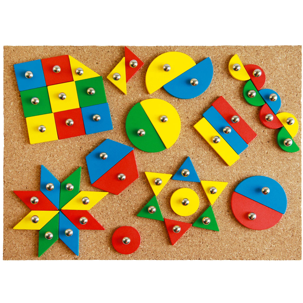 LENA: Súprava na rozvoj zručností s kladivkom a korkovou doskou kép 2