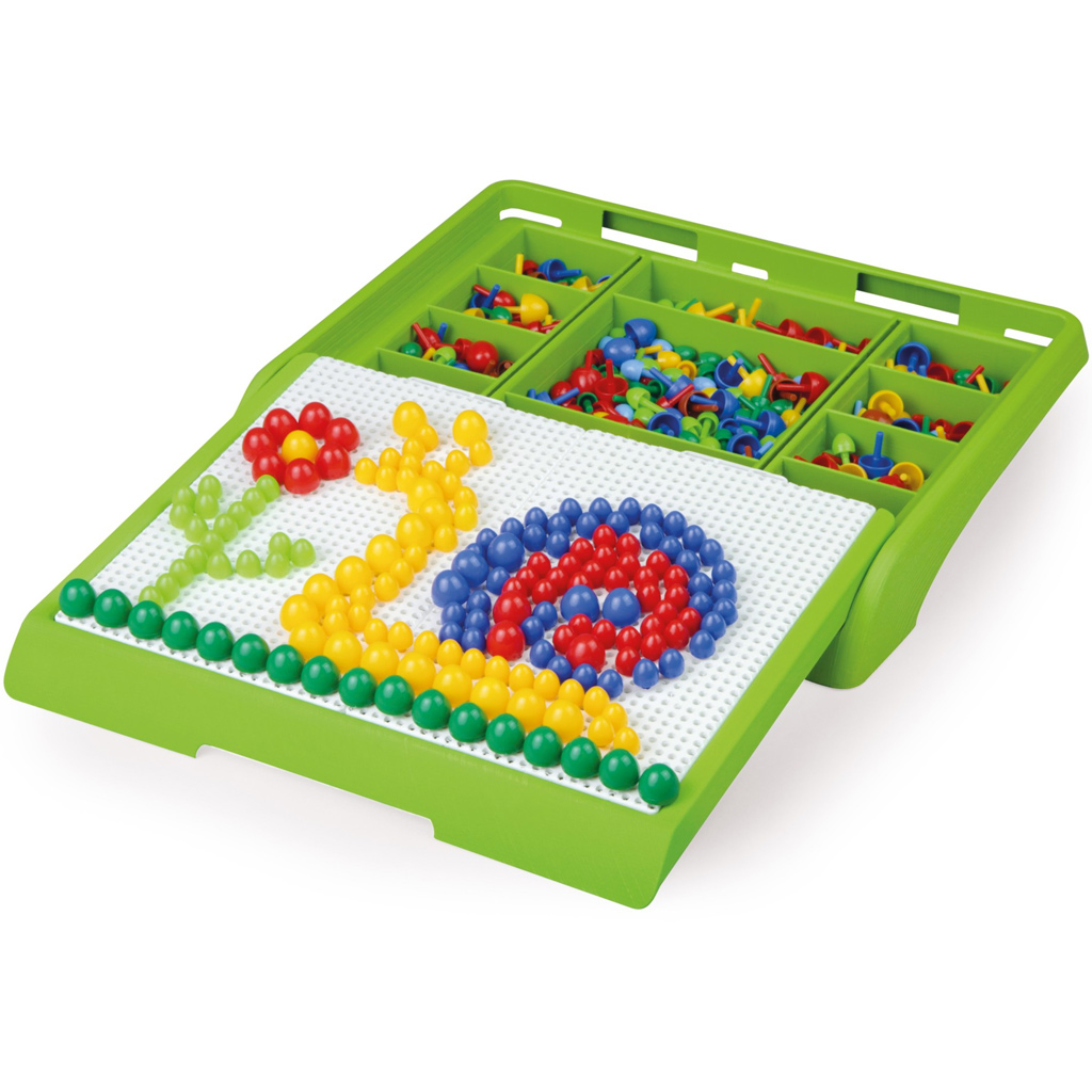 LENA: súprava mozaikových kolíkov v kufríku 10–15 mm, 400 ks kép 4