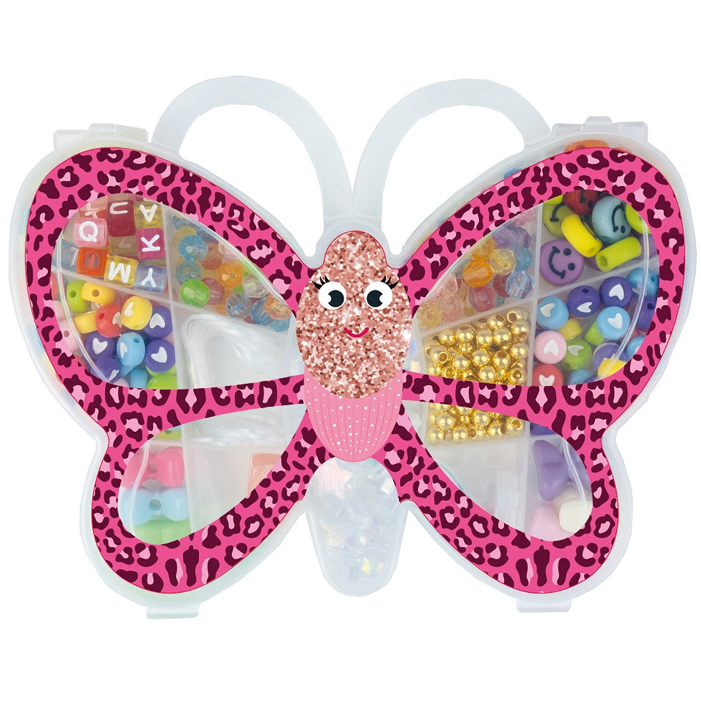 LENA: Farebné koráliky na navliekanie, v rôznych prevedeniach, 1 ks kép 4