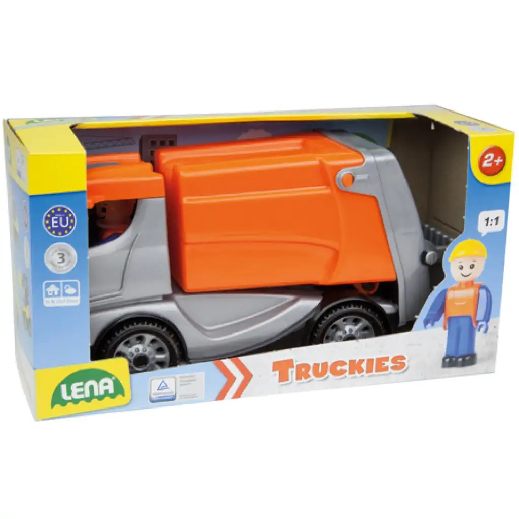LENA: Truckies kukásautó figurával 22cm kép 2