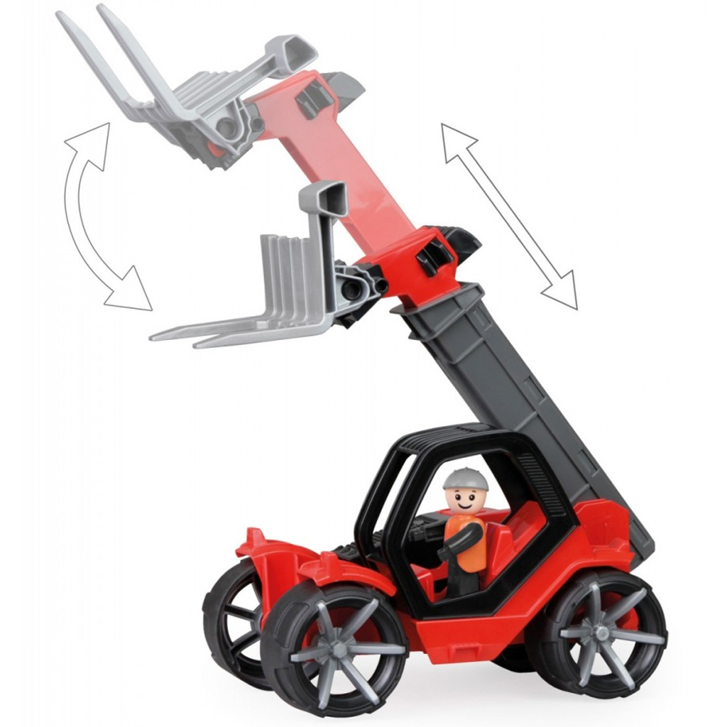 LENA: Truxx 2 Teleskopický nakladač s boxom 35 cm kép 2