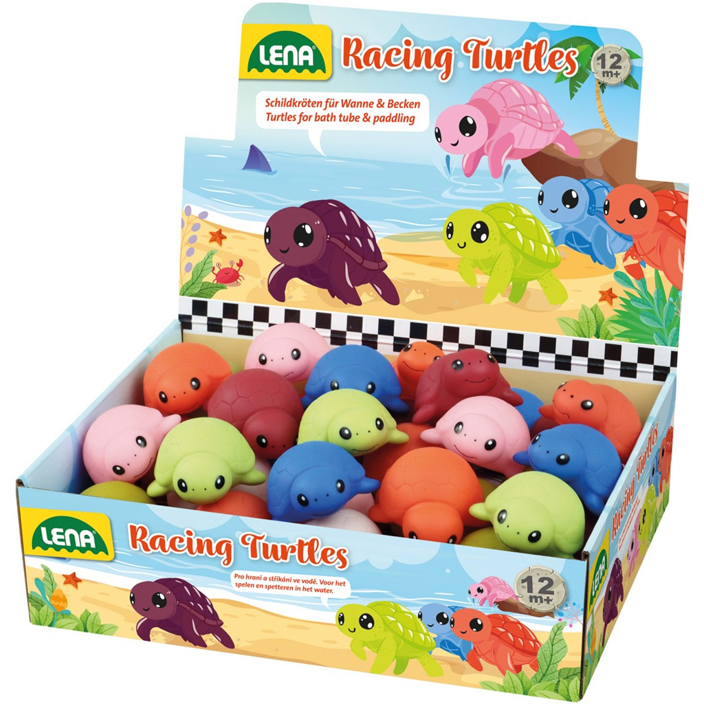 LENA: Pretekajúce korytnačky do kúpeľa, rôzne, 1 ks