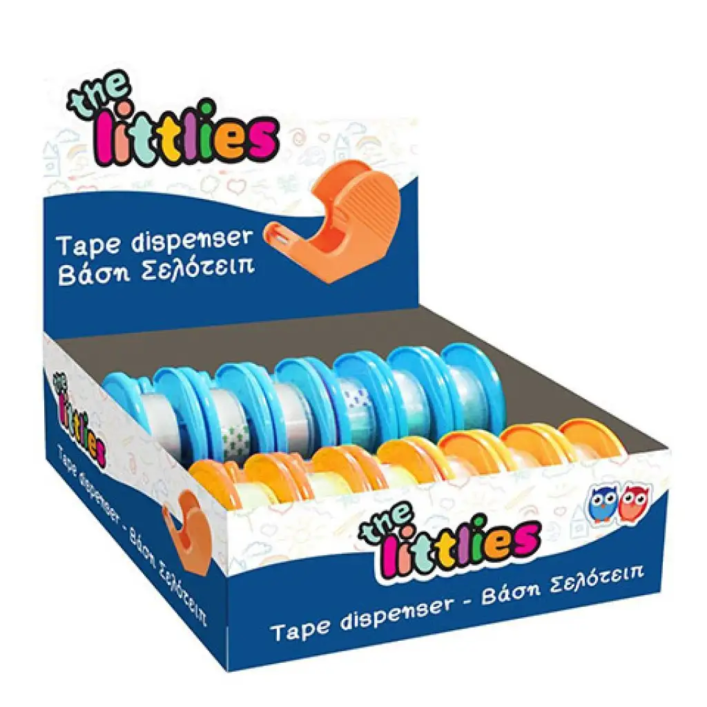 Lepiaca páska s dispenzorom vo dvoch farbách 1ks