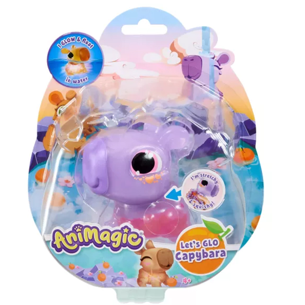 Lets Glo Kapybara – svietiaci vodný kamarát, rôzne varianty, 1 ks kép 2