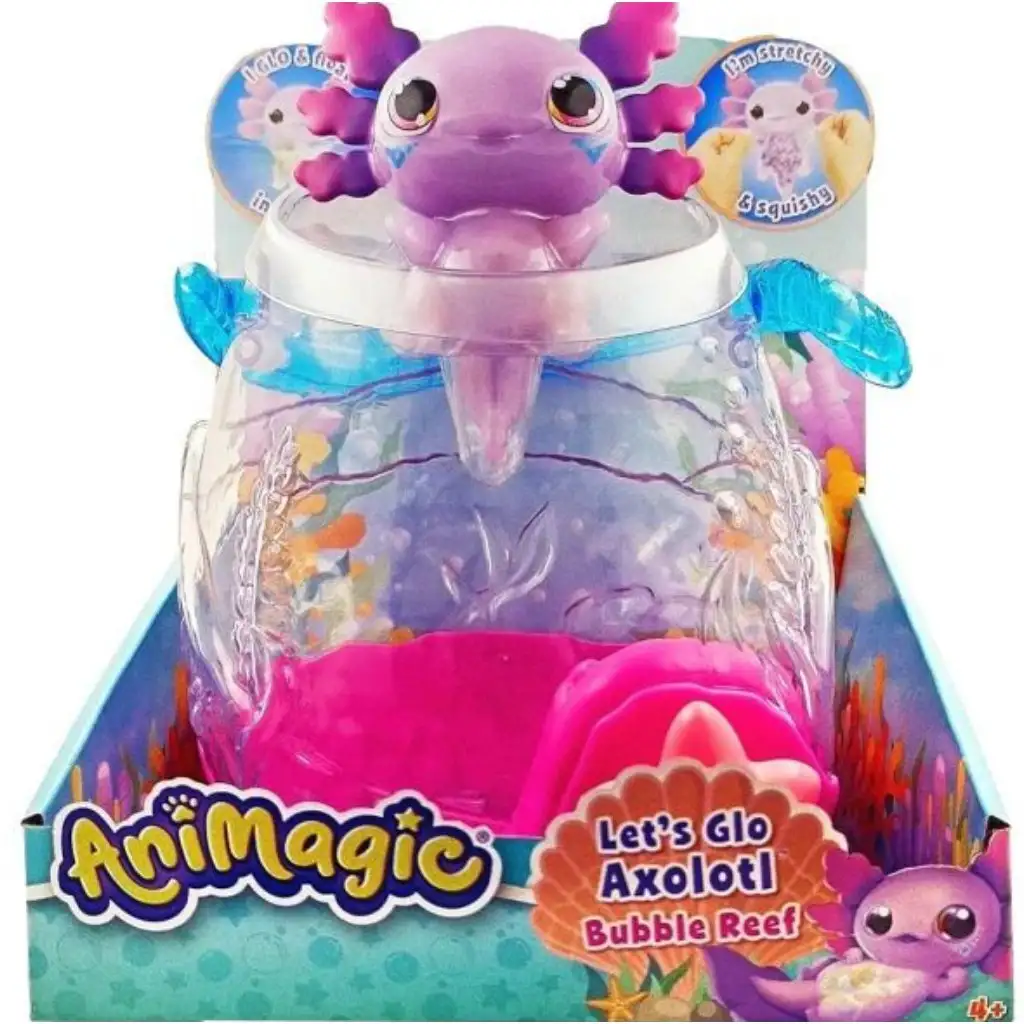 Let’s Glo Axolotl: Sada svietiaceho vodného kamaráta kép 2