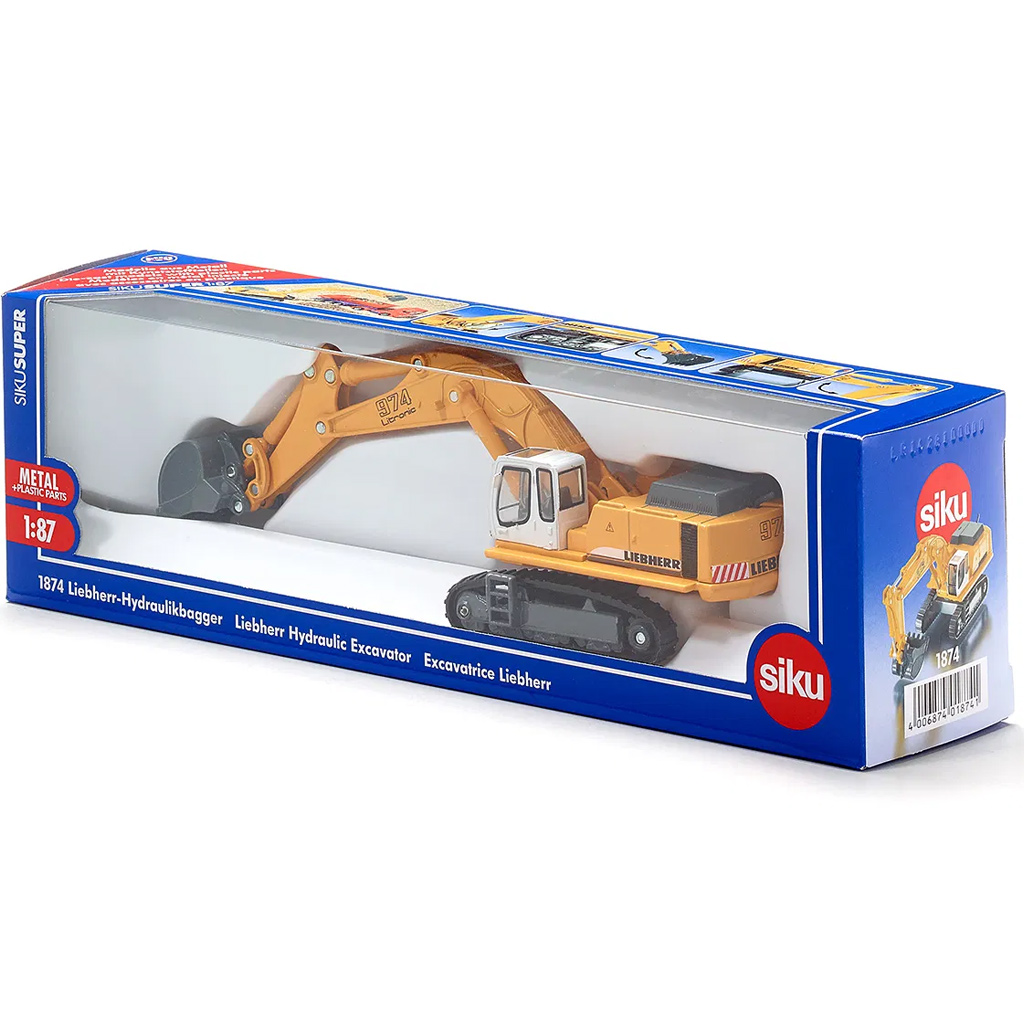 Siku Liebherr hydraulický bager 1/87 kép 4