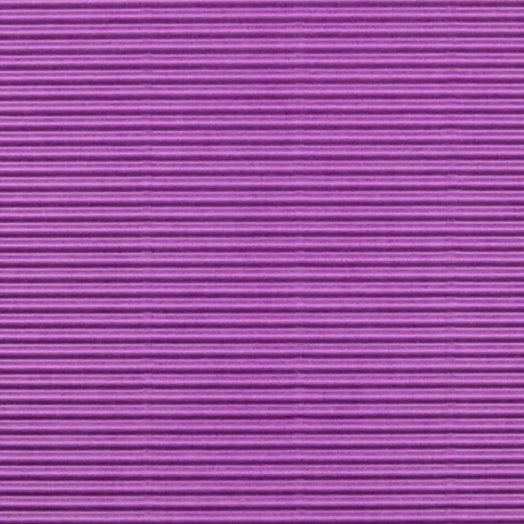 Fialová 3D vlnitá lepenka na dekoráciu B2 50x70cm 1ks