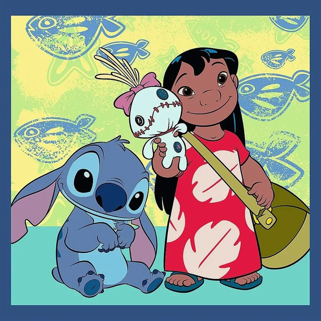 Lilo a Stitch - 3 v 1 20-36-50 ks puzzle - Trefl kép 2