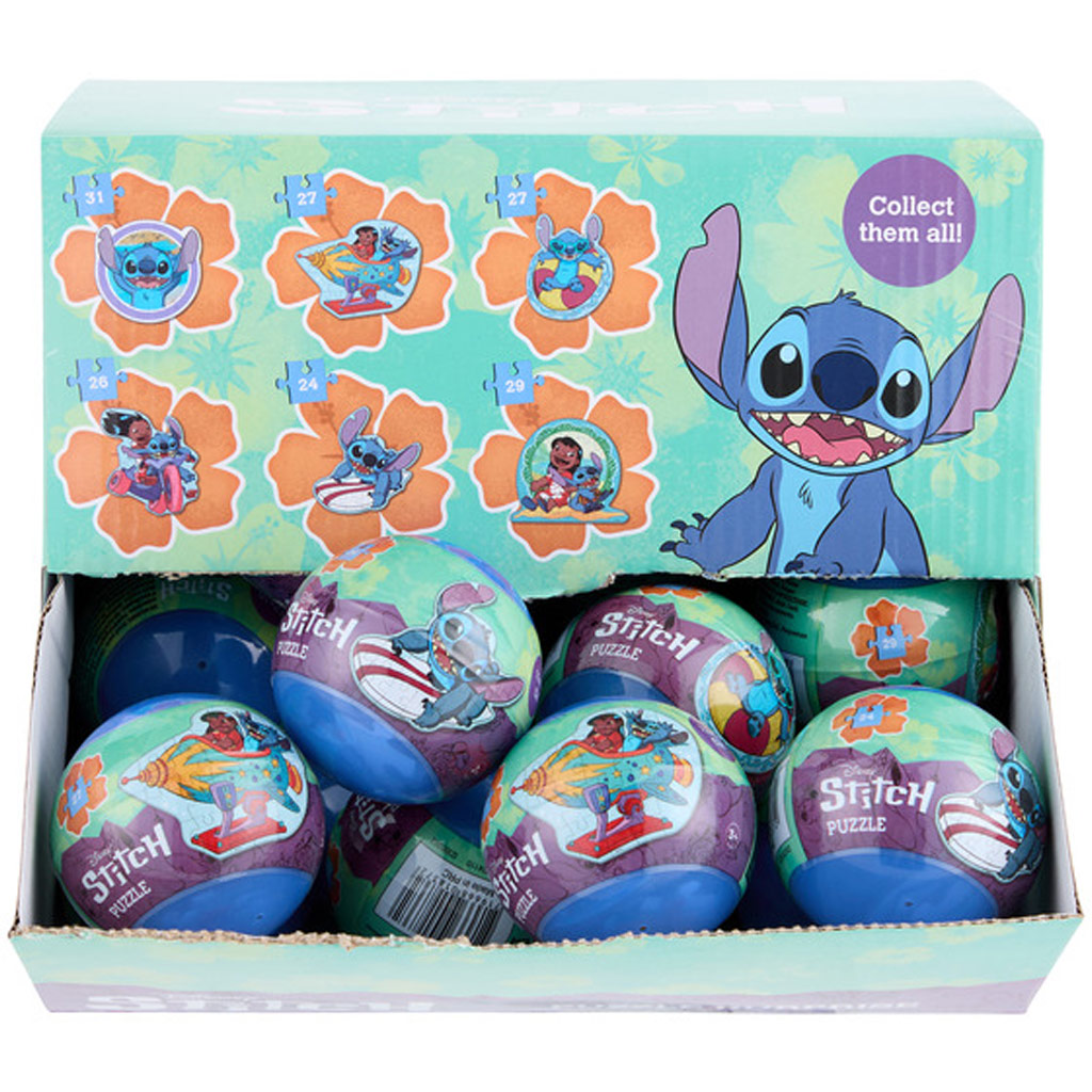 Canenco: Stitch prekvapivé puzzle 1 ks