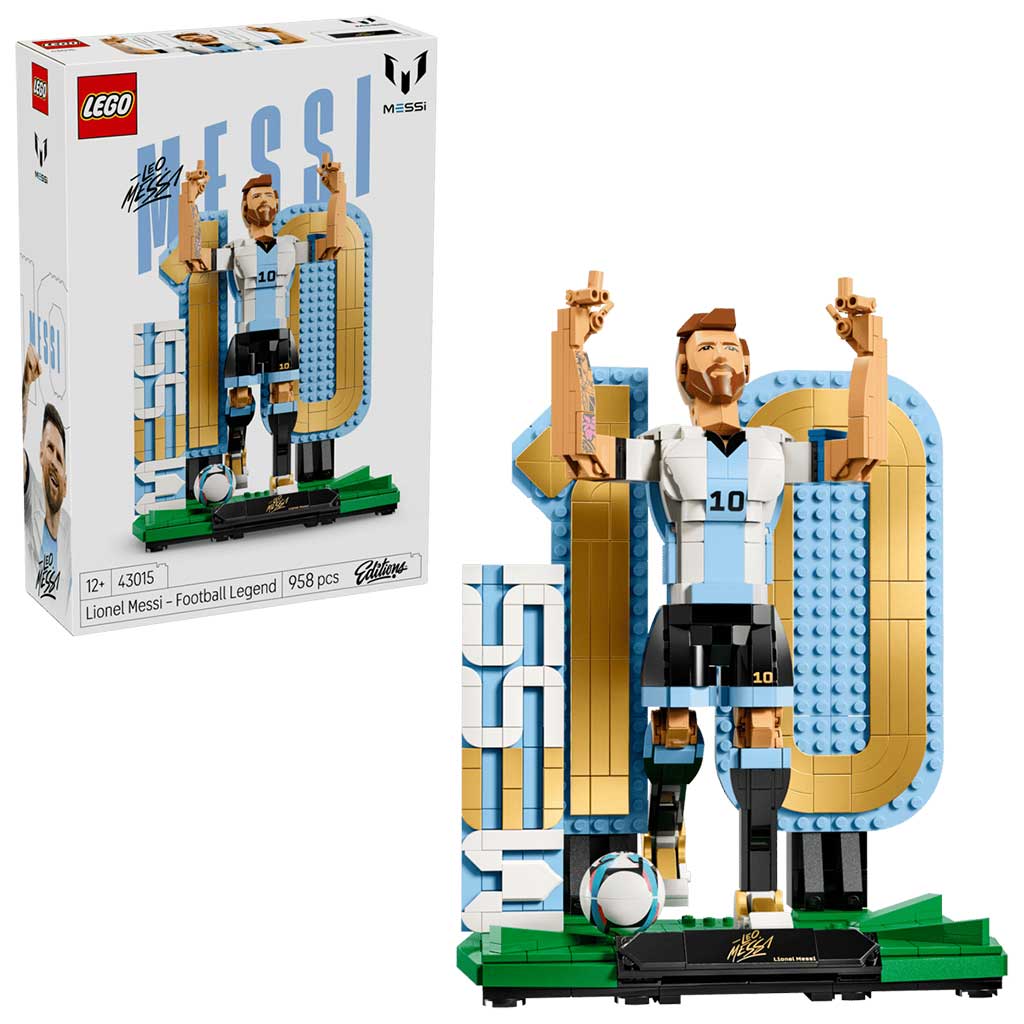 LEGO® Editions: Lionel Messi – Futball-legenda (43015) kép 1