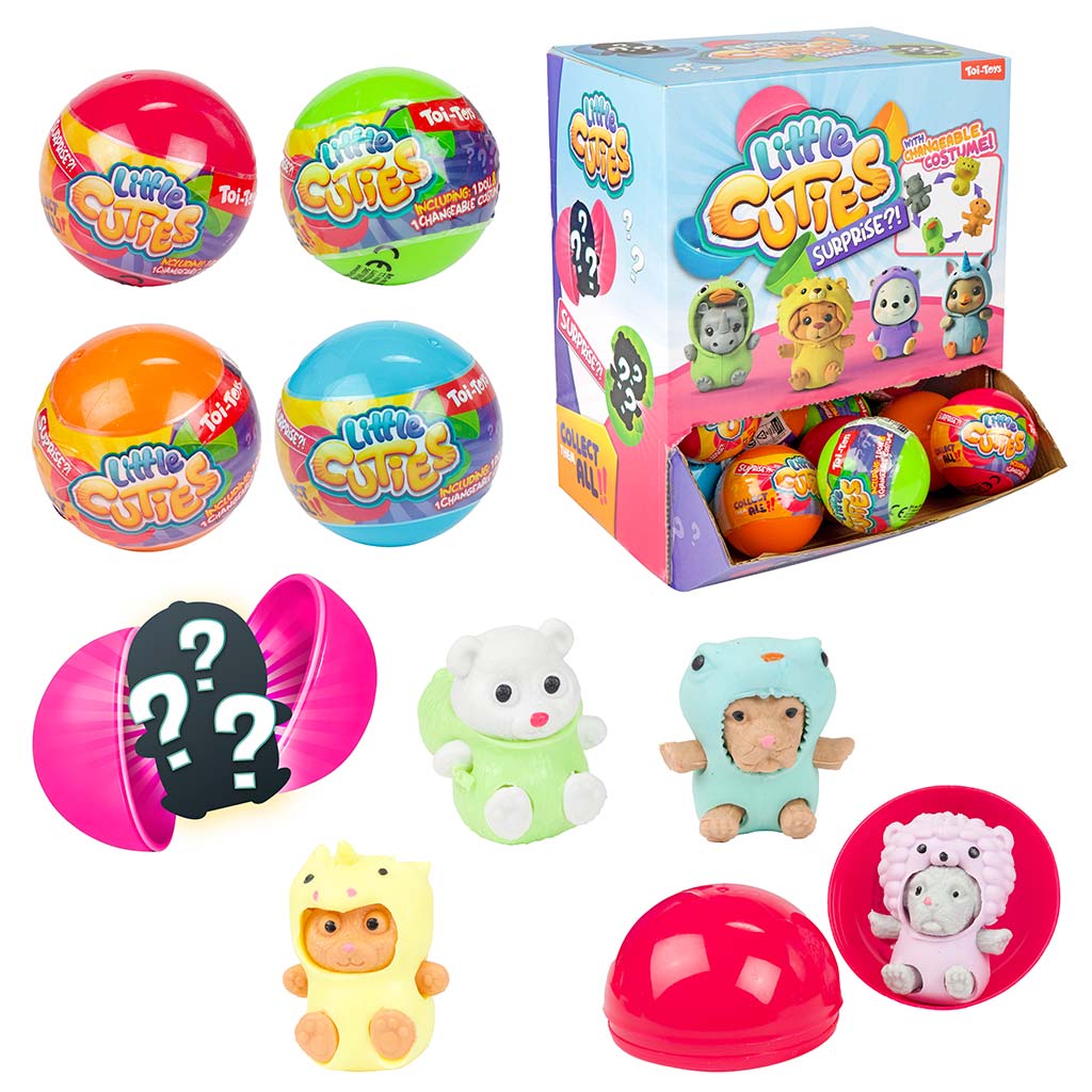 Little Cuties Prekvapenie: roztomilé zvieratká v obale v tvare lopty