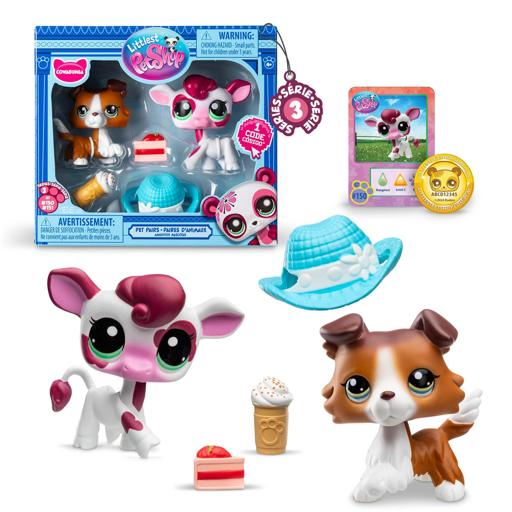 Littlest Pet Shop: Balenie dvoch zvieratiek S3, rôzne varianty, 1 kus kép 2