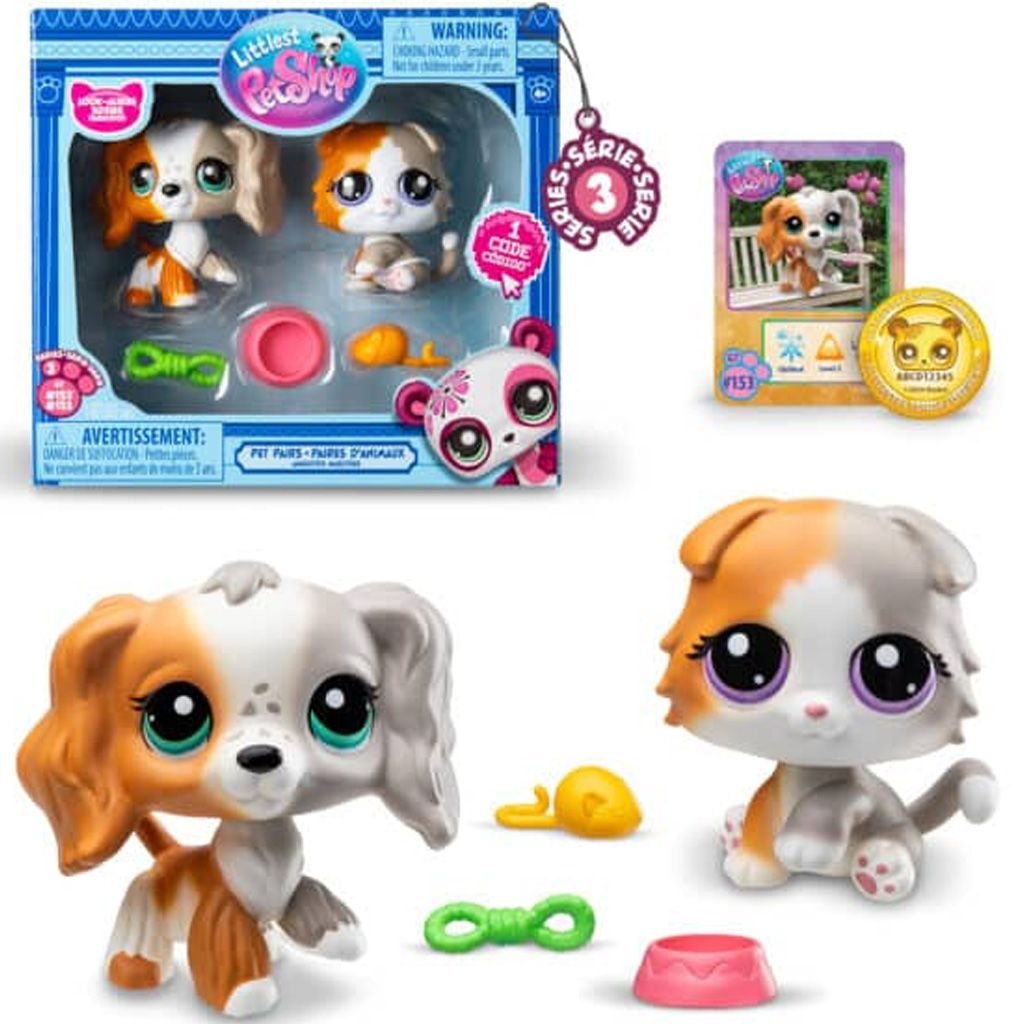 Littlest Pet Shop: Balenie dvoch zvieratiek S3, rôzne varianty, 1 kus kép 4