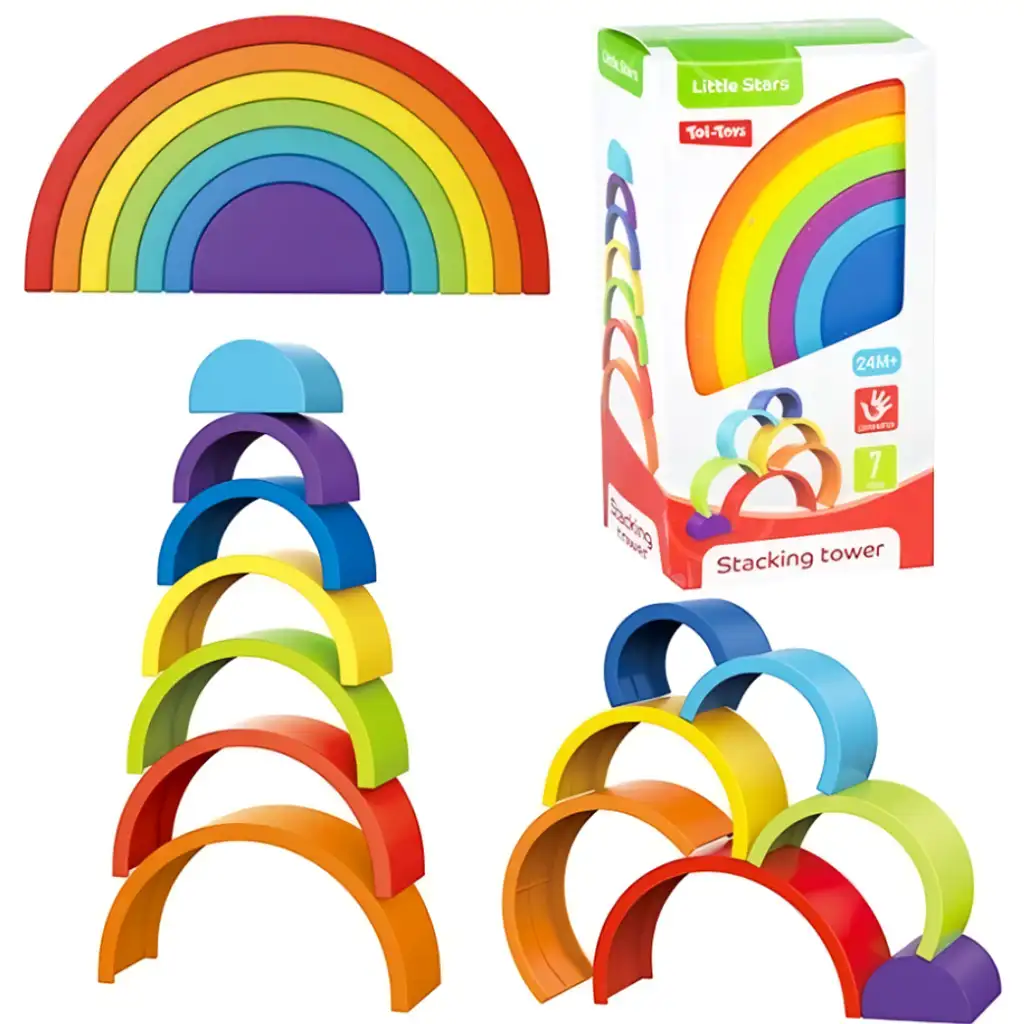 Little Stars: Dúhová skladacia hra