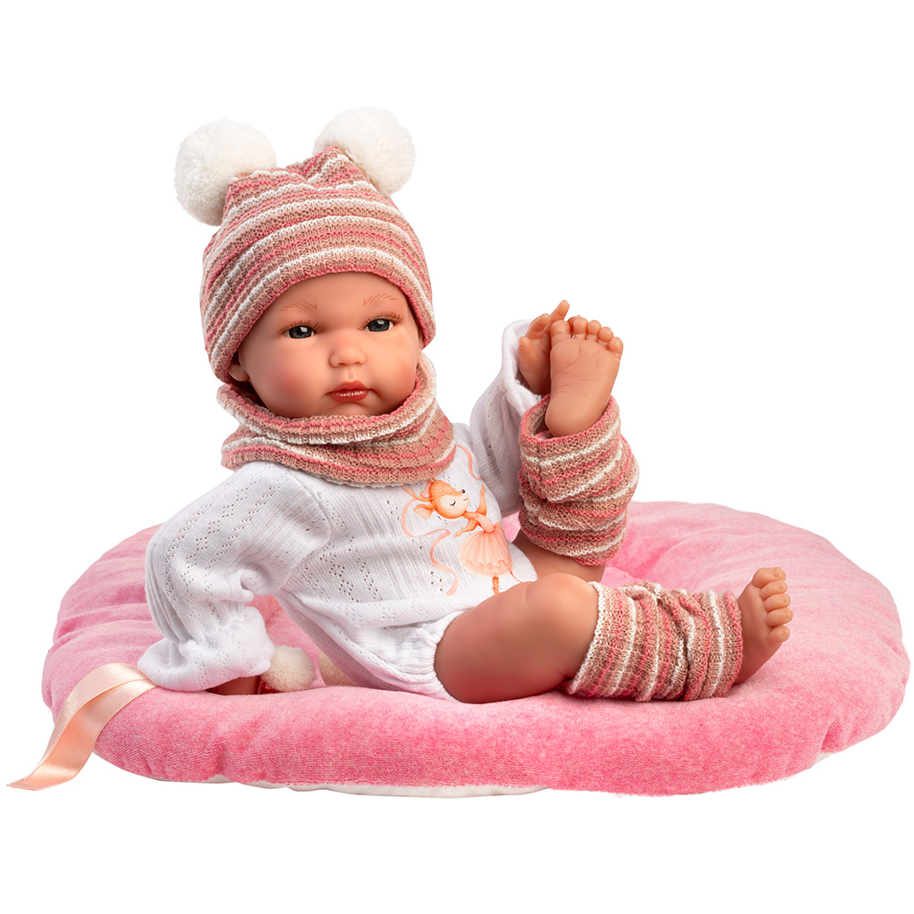 Llorens: Bimba 35 cm novorodenecká bábika s mäkkým vankúšikom kép 2